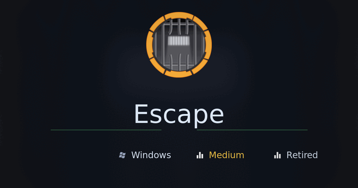 HTB – Escape